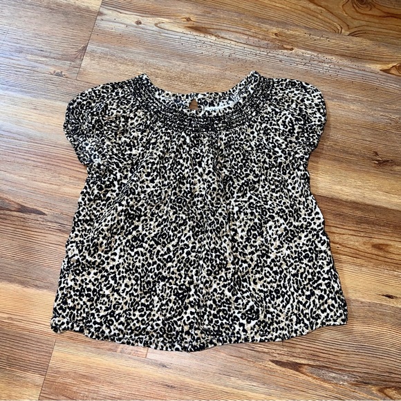 Old Navy little girl leopard top size 5T - Picture 1 of 5
